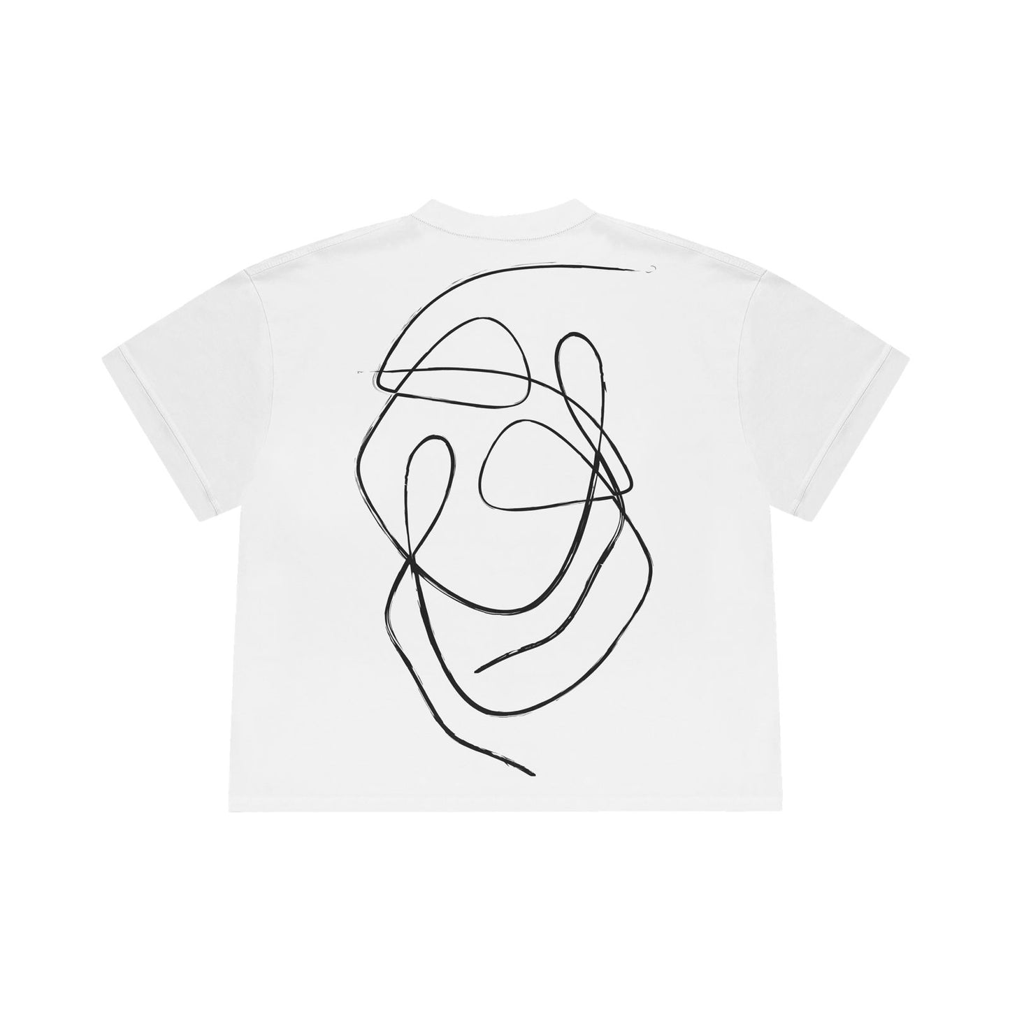 White Mess Tee