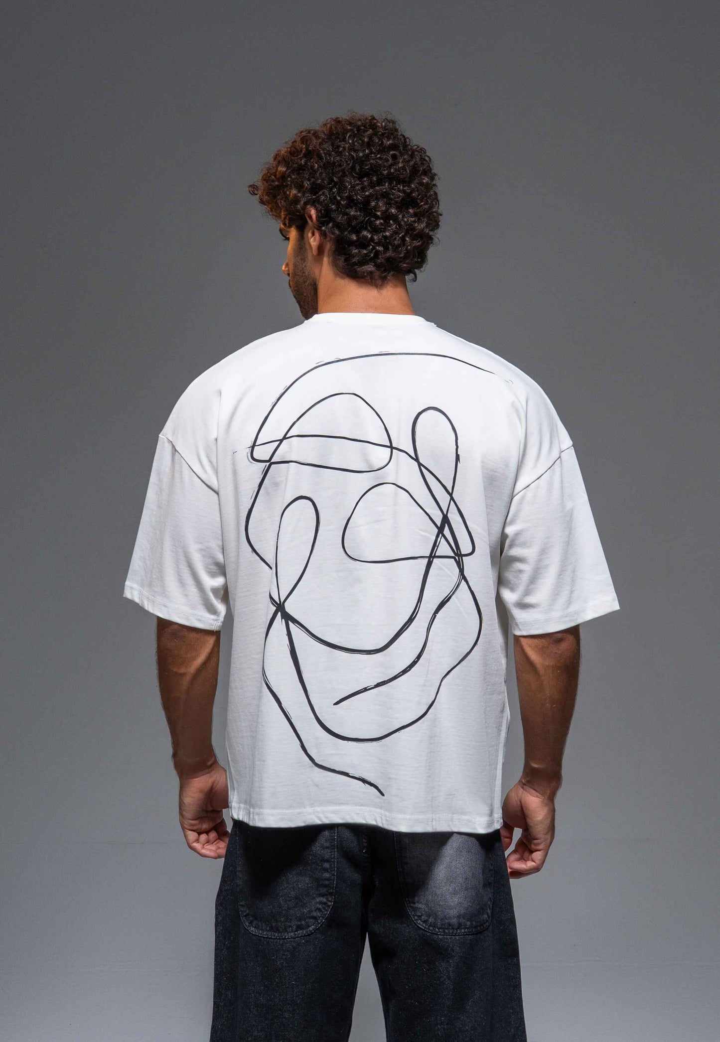 White Mess Tee