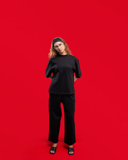 Black Basic Tee