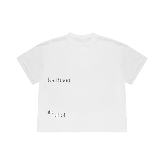 White Mess Tee