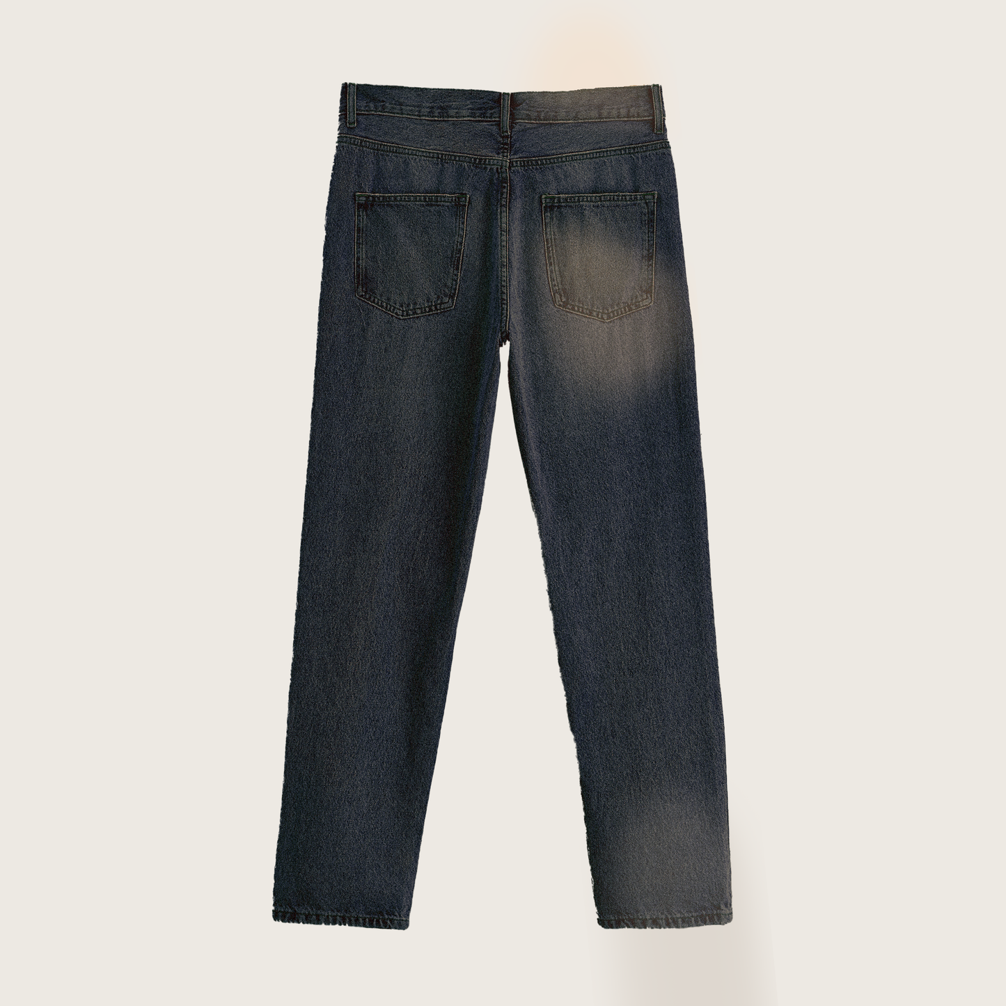 Dirty Green Blotted Denim