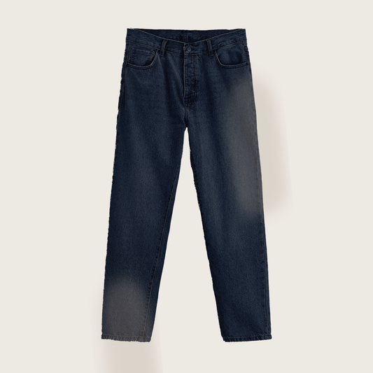 Dirty Green Blotted Denim