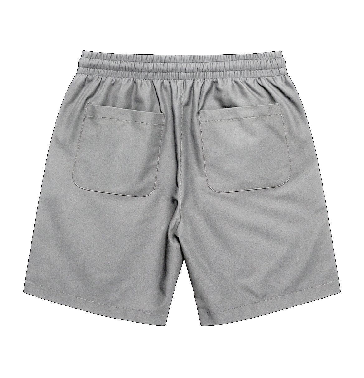 Silver Tracksuit Shorts