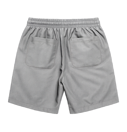 Silver Tracksuit Shorts