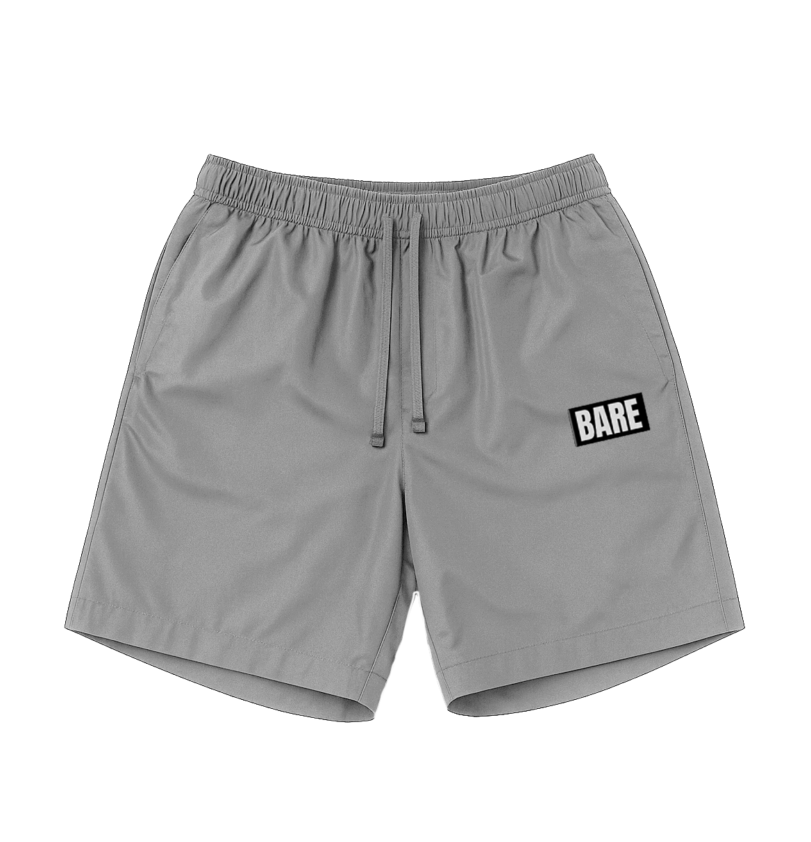 Silver Tracksuit Shorts