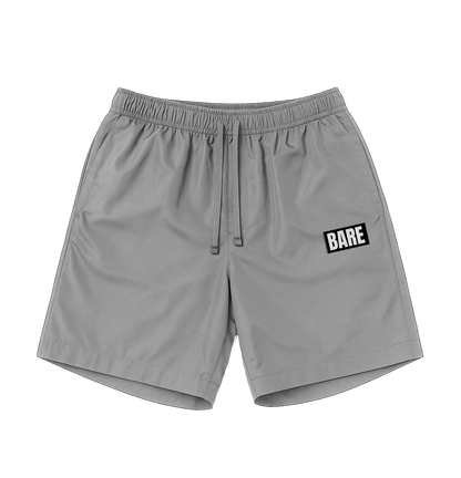 Silver Tracksuit Shorts