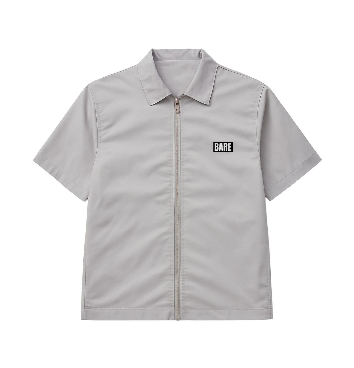 Silver Tracksuit Zipper
